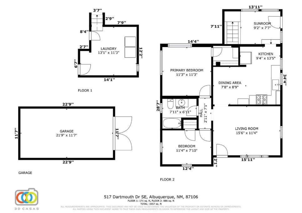 アルバカーキ House With Great Beds, Full Kitchen, Fenced Yardヴィラ エクステリア 写真